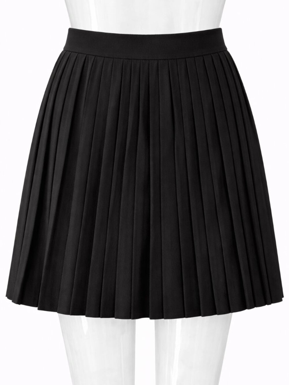 CO Collections Pleated Skirt • Black • Size XS • Mini / Elegant / Designer